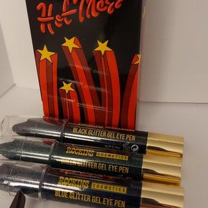 Rockins 'Hot Mess' 3 pc Glitter Eyeshadow Pens